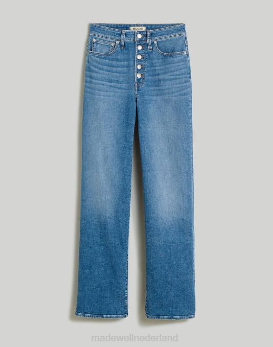 kleding Ohlman wassen ZVH62517 Madewell de ronde, perfecte vintage crop-jeans met wijde pijpen vrouwen