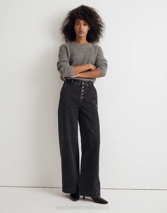 kleding Selwick-was ZVH61057 Madewell jeans met superwijde pijpen vrouwen