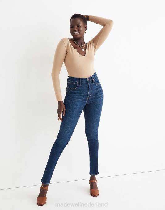 kleding Sevilla wassen ZVH62551 Madewell curvy skinny jeans met hoge taille vrouwen
