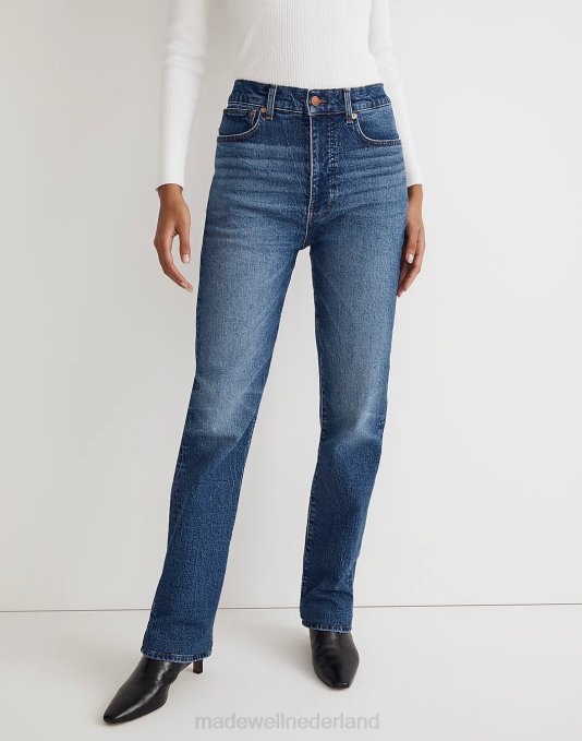 kleding barlow wassen ZVH61047 Madewell de rechte jeans uit de jaren 90 vrouwen