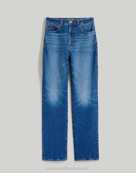 kleding barlow wassen ZVH61088 Madewell de curvy rechte jeans uit de jaren 90 vrouwen