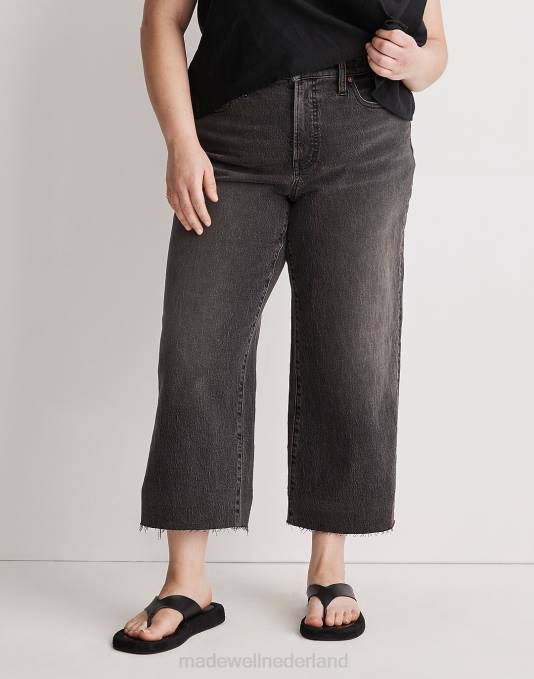 kleding benley wassen ZVH62462 Madewell de perfecte vintage crop-jeans met wijde pijpen vrouwen