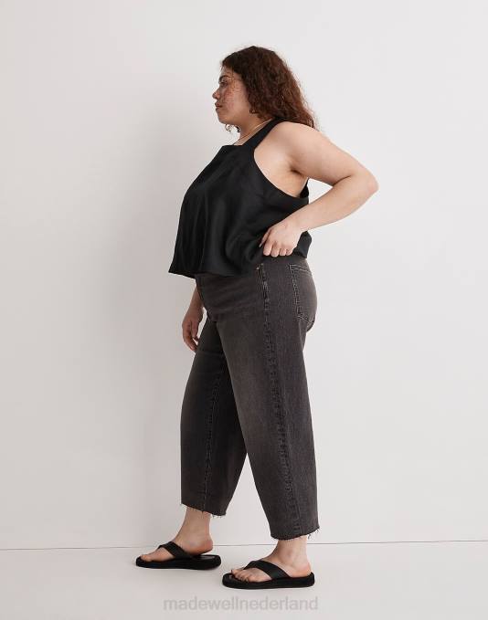 kleding benley wassen ZVH62462 Madewell de perfecte vintage crop-jeans met wijde pijpen vrouwen
