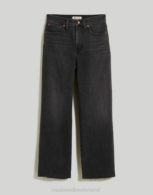 kleding benley wassen ZVH62462 Madewell de perfecte vintage crop-jeans met wijde pijpen vrouwen
