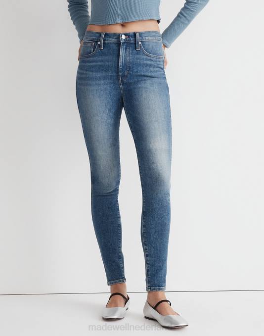 kleding cayer wassen ZVH61114 Madewell 10'' skinny jeans met hoge taille vrouwen