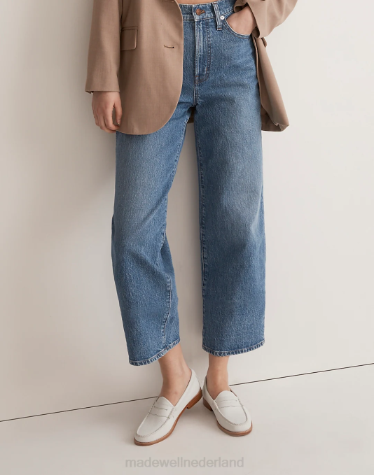 kleding cresslow-was ZVH61132 Madewell de perfecte vintage cropped jeans met wijde pijpen vrouwen