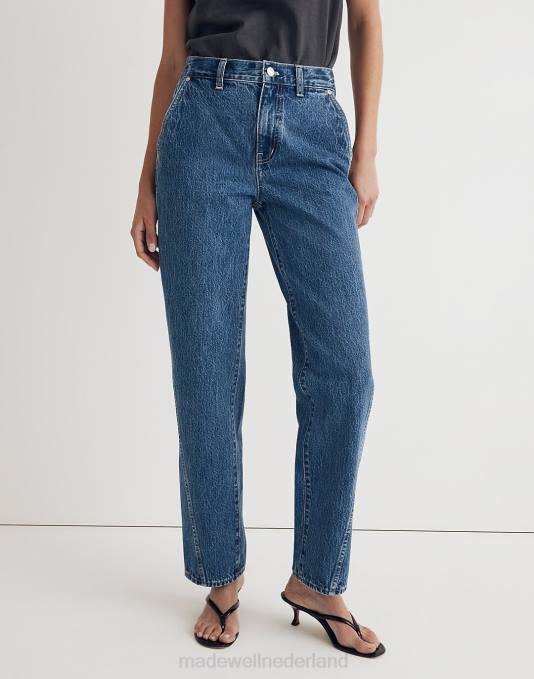 kleding ensenada wassen ZVH62548 Madewell wijde, rechte jeans vrouwen