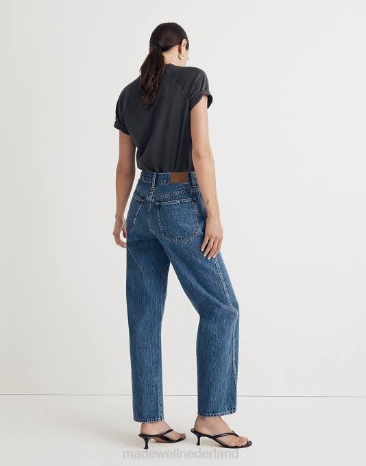 kleding ensenada wassen ZVH62548 Madewell wijde, rechte jeans vrouwen