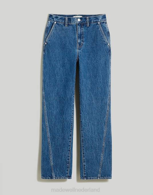 kleding ensenada wassen ZVH62548 Madewell wijde, rechte jeans vrouwen