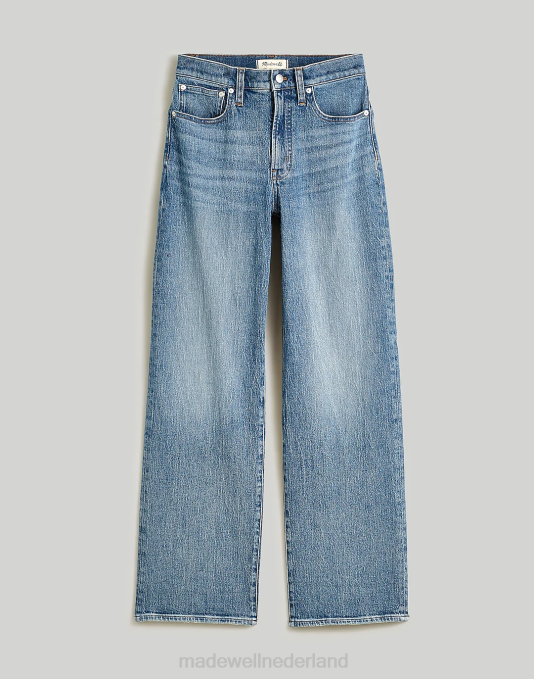 kleding heide wassen ZVH61128 Madewell de perfecte vintage jeans met wijde pijpen vrouwen