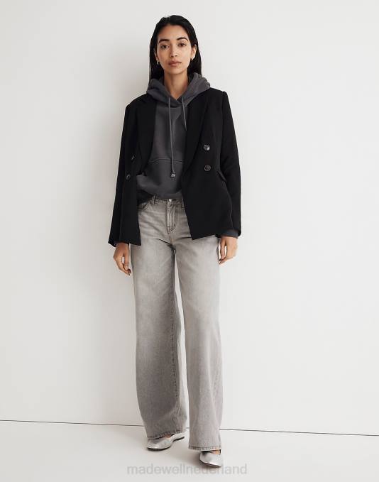 kleding heywood wassen ZVH62496 Madewell jeans met lage taille en superwijde pijpen vrouwen