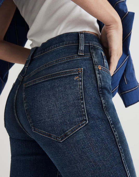 kleding pendelton ZVH62466 Madewell Stoofpijpjeans vrouwen