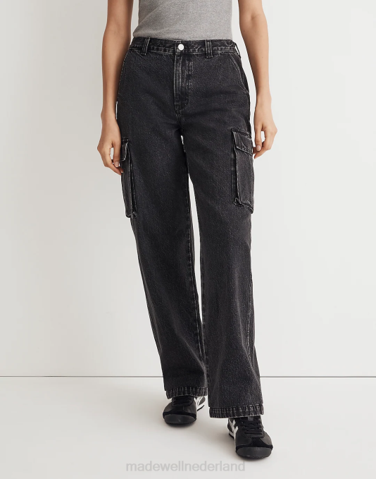 kleding ranney wassen ZVH62499 Madewell laaghangende rechte cargojeans vrouwen