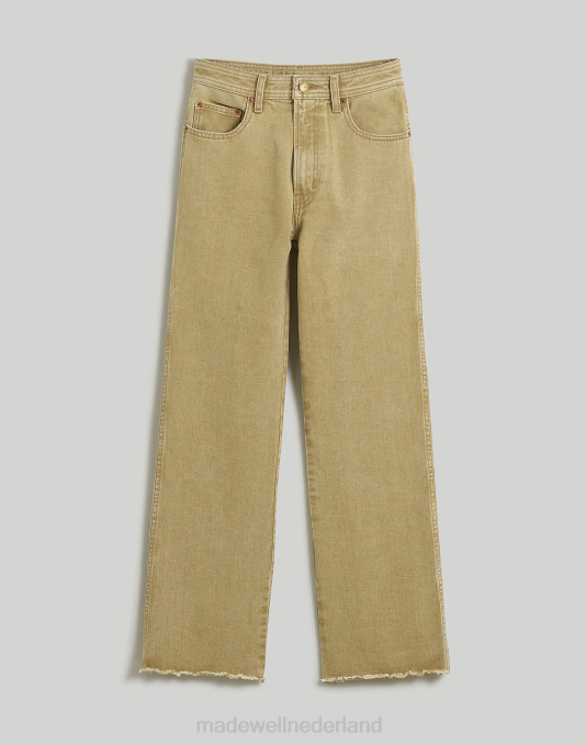 kleding steen spoelen ZVH61336 Madewell b-kanten eshel kick flare jeans vrouwen