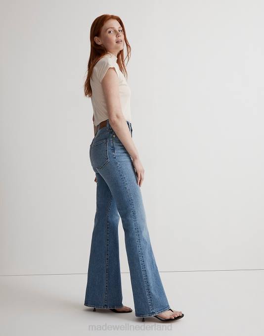kleding tarlow wassen ZVH62526 Madewell de ronde, perfecte vintage flare-jeans vrouwen