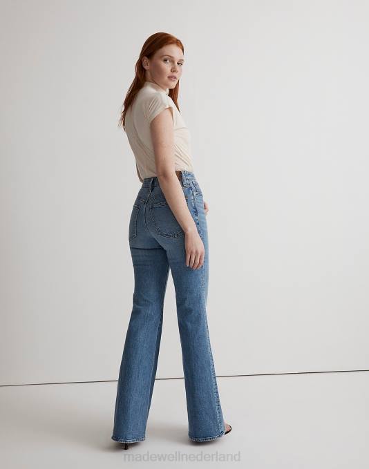 kleding tarlow wassen ZVH62526 Madewell de ronde, perfecte vintage flare-jeans vrouwen