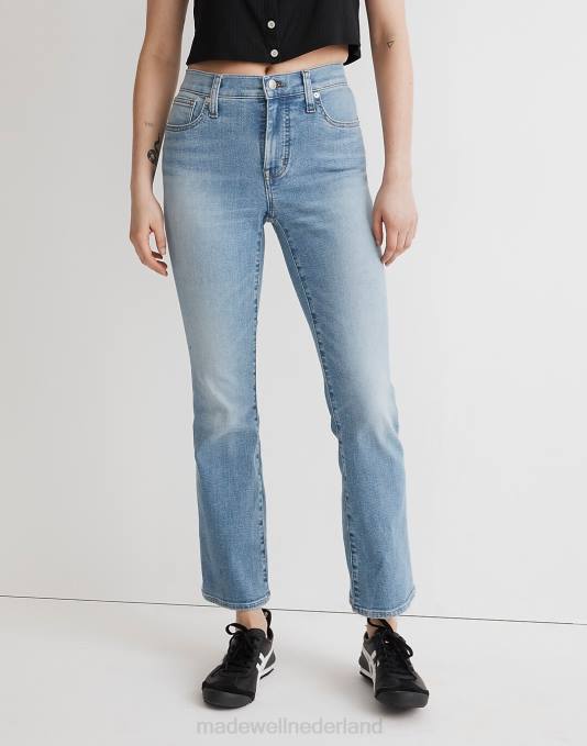 kleding zorg wassen ZVH61107 Madewell kick-out crop jeans vrouwen