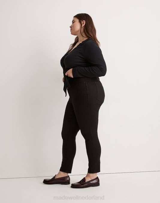 kleding zwarte vorst ZVH62553 Madewell plus skinny jeans met hoge taille vrouwen