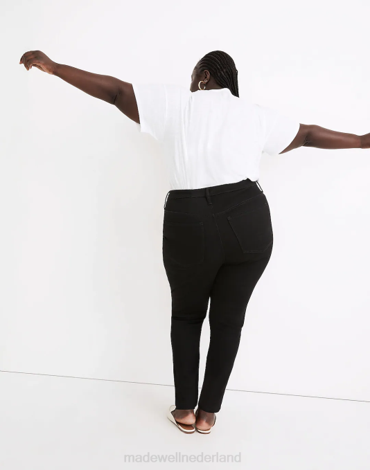 kleding zwarte vorst ZVH62572 Madewell plus 10'' skinny jeans met hoge taille: instacozy-editie vrouwen