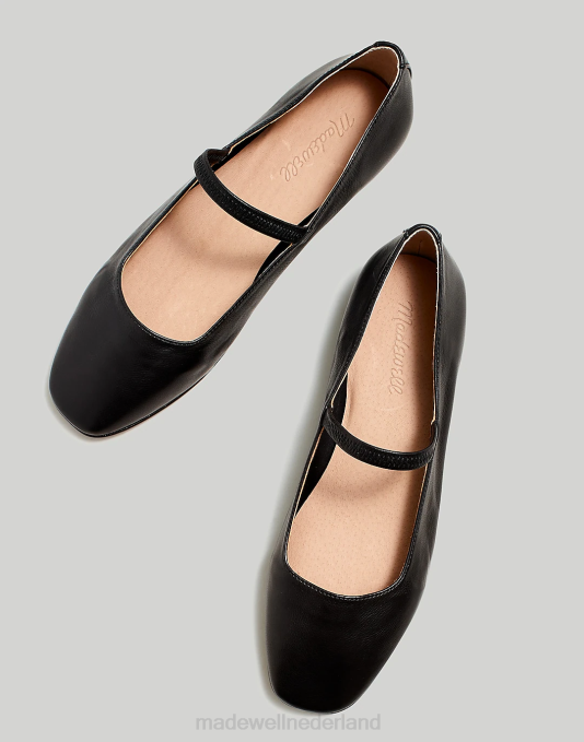 schoenen echt zwart ZVH62653 Madewell de greta balletflat vrouwen