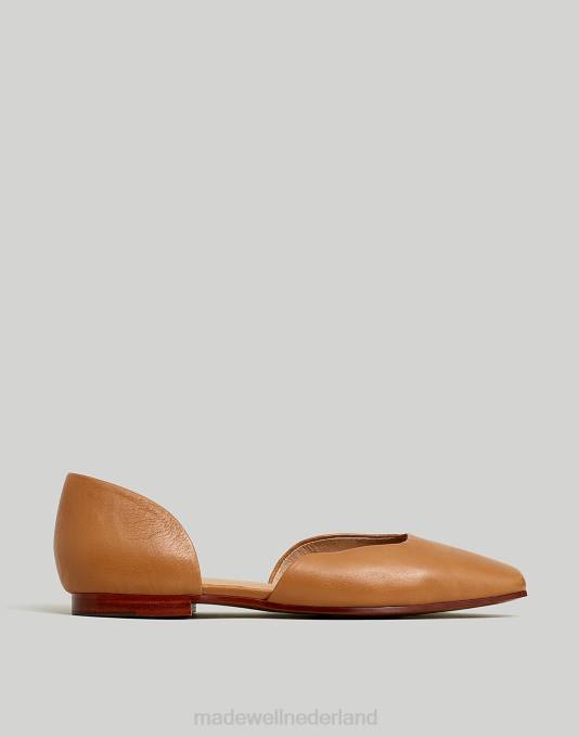 schoenen woestijn kameel ZVH62661 Madewell de Lawrence d'orsay-flat vrouwen