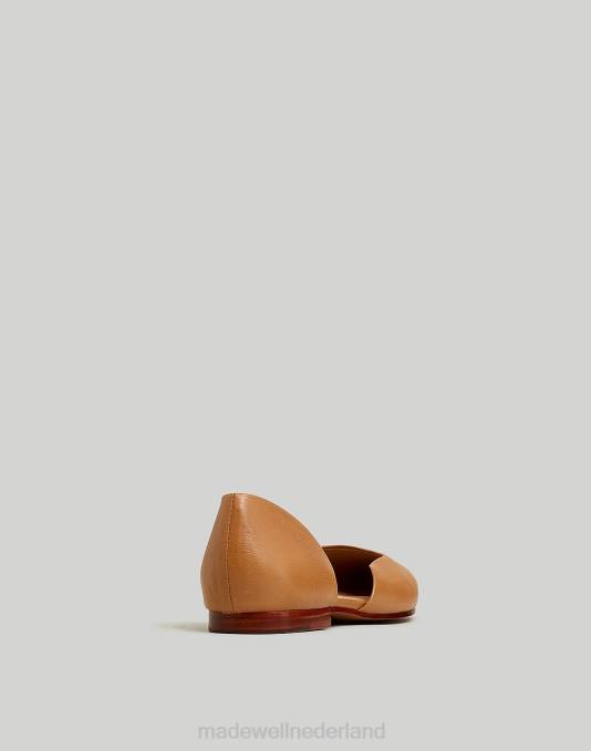 schoenen woestijn kameel ZVH62661 Madewell de Lawrence d'orsay-flat vrouwen