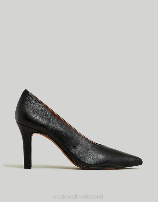 schoenen echt zwart ZVH62691 Madewell de Janet-pomp vrouwen