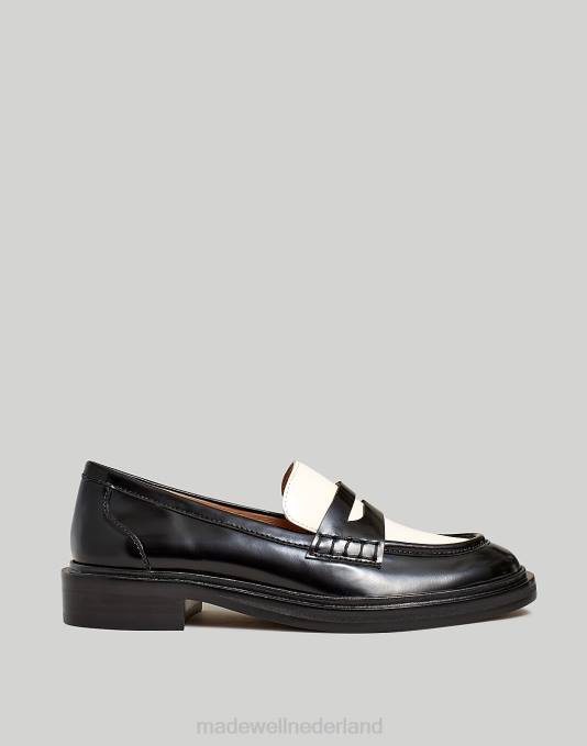 schoenen echt zwart ZVH62663 Madewell de vernon-loafer vrouwen