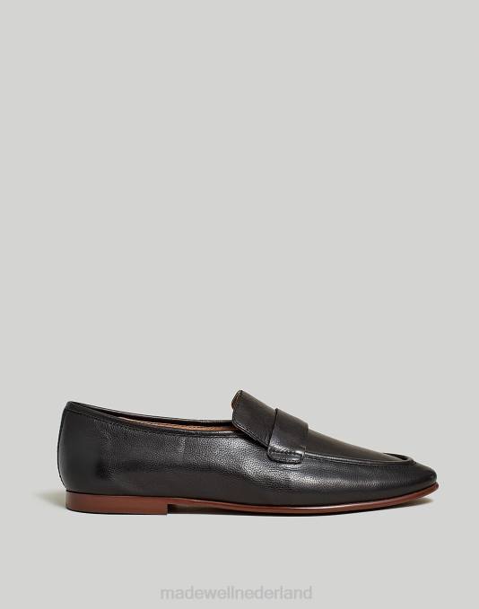 schoenen echt zwart ZVH62674 Madewell de kanten loafer vrouwen