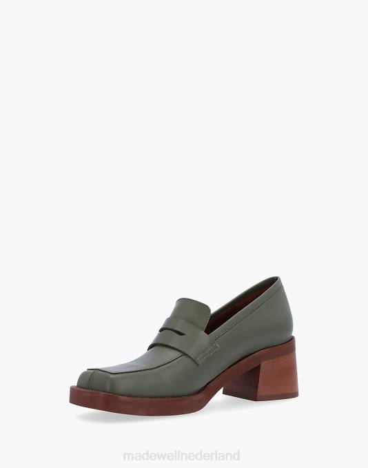 schoenen zwart ZVH61186 Madewell Alohas roxanne leren loafers vrouwen