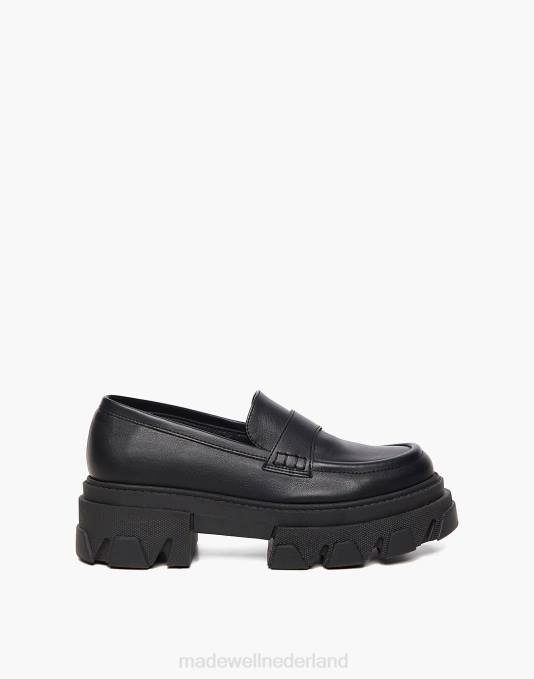 schoenen zwart ZVH61189 Madewell Alohas baanbrekende loafer vrouwen