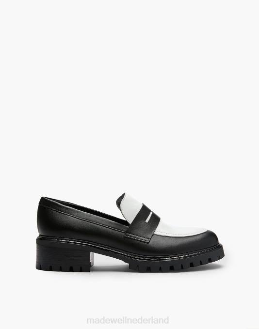 schoenen zwart ZVH61836 Madewell maguire leren sintra loafers vrouwen