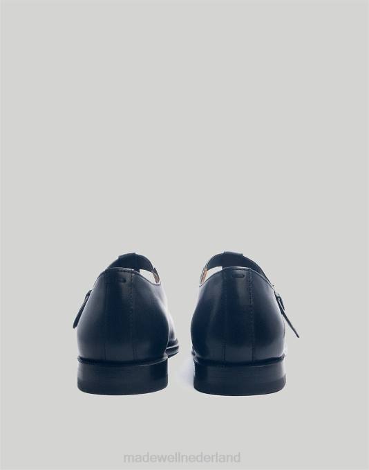 schoenen zwart ZVH62195 Madewell saja loafers met t-bar vrouwen