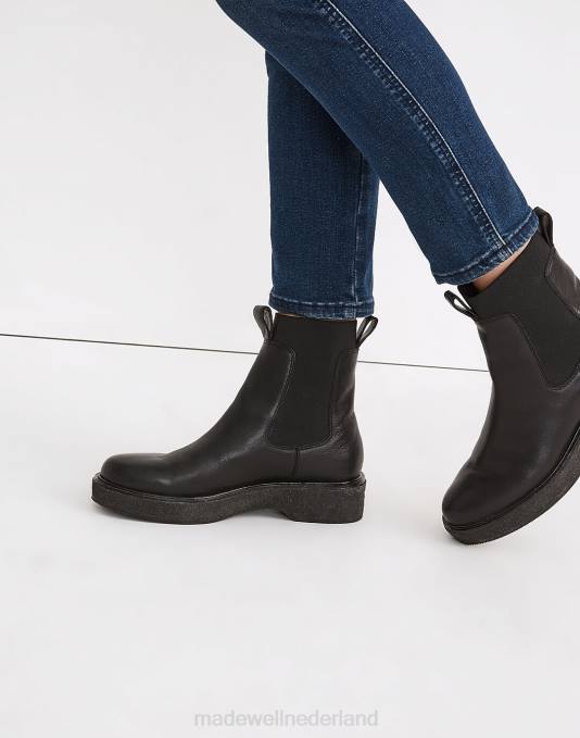 schoenen Engels zadel ZVH62588 Madewell de camryn chelsealaars van leer vrouwen