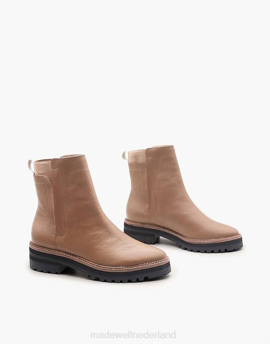 schoenen Honing ZVH61699 Madewell Kaanas Sofia gevechtslaars met elastiek vrouwen