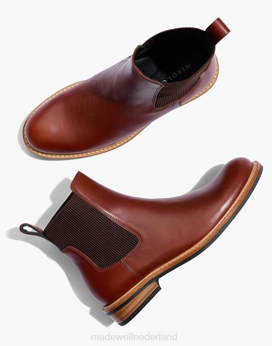 schoenen cognac ZVH62037 Madewell nisolo carmen chelsealaars vrouwen