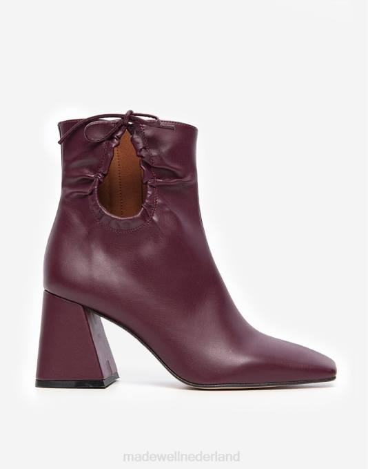 schoenen donkerrood ZVH61201 Madewell Alohas pigmentlaars vrouwen