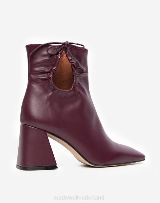 schoenen donkerrood ZVH61201 Madewell Alohas pigmentlaars vrouwen