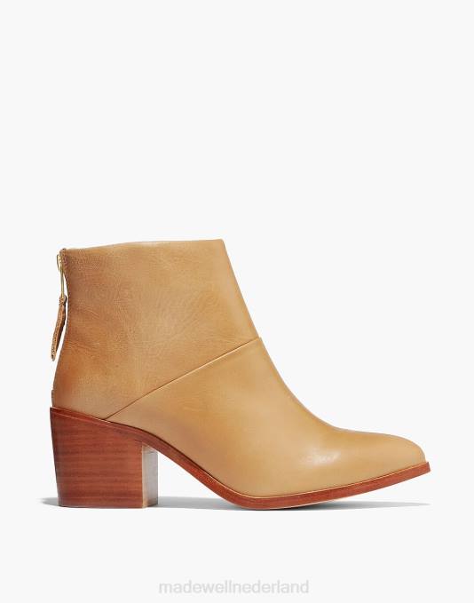 schoenen echt zwart ZVH62038 Madewell nisolo dari laars vrouwen