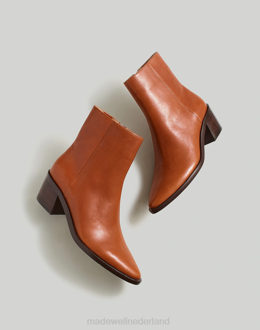 schoenen echt zwart ZVH62592 Madewell de darcy enkellaars vrouwen
