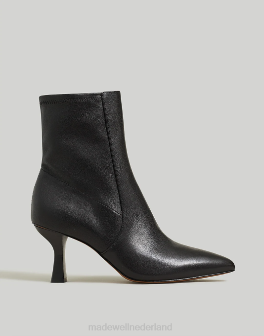 schoenen echt zwart ZVH62636 Madewell de justine enkellaars vrouwen