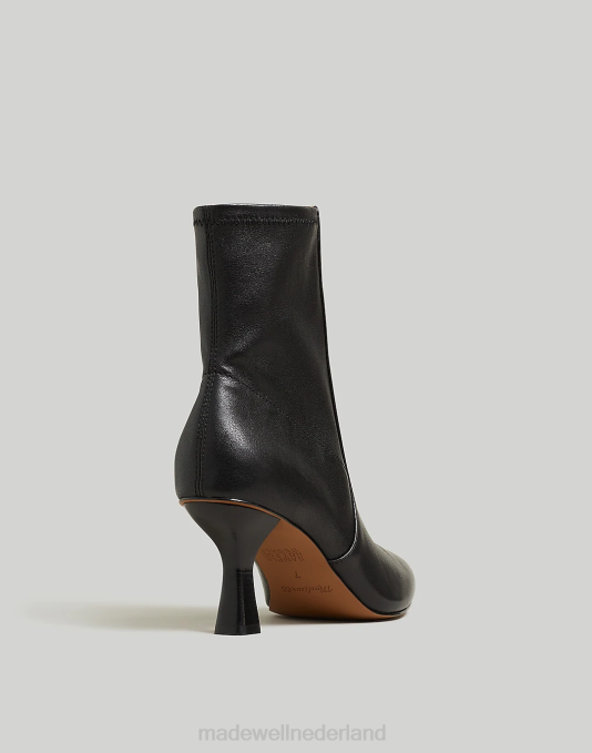 schoenen echt zwart ZVH62636 Madewell de justine enkellaars vrouwen
