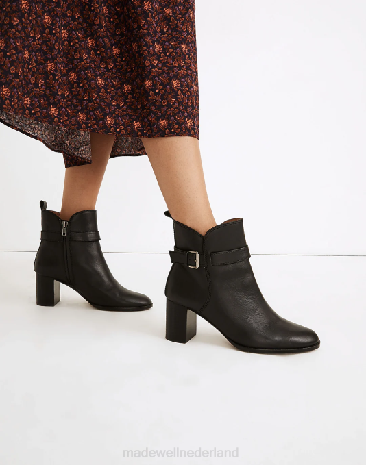 schoenen echt zwart ZVH62788 Madewell de alaina gesplaars vrouwen