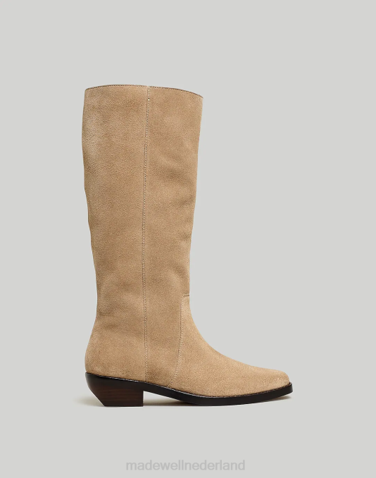 schoenen esdoorn zaad ZVH62646 Madewell de antoine hoge laars met verlengde kuit vrouwen