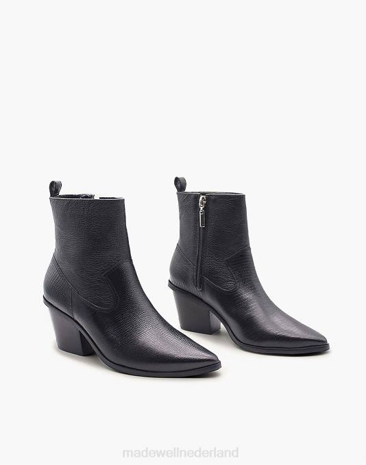 schoenen ivoorwit ZVH61706 Madewell kaanas haag cowboylaarsje vrouwen