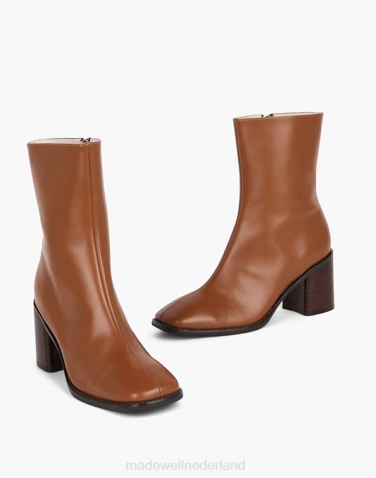 schoenen karamel ZVH61651 Madewell opzettelijk blanco contourlaars met hak vrouwen