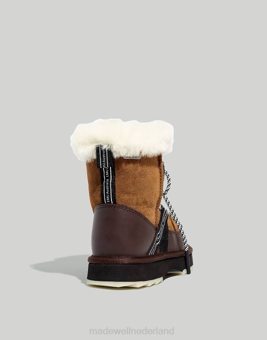 schoenen kastanje ZVH62591 Madewell emu australië shearling wazige laarzen vrouwen