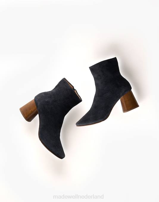 schoenen steenkool ZVH62625 Madewell huma blanco harlow laars vrouwen