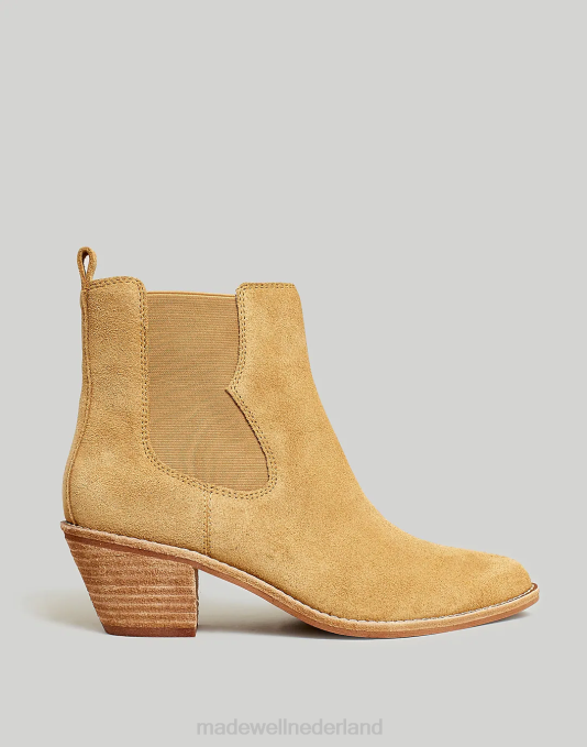 schoenen toffee ZVH62617 Madewell de watkin-enkellaars vrouwen