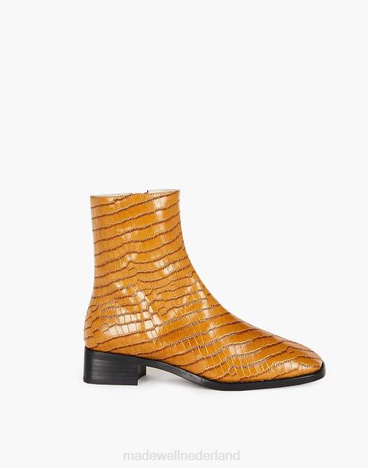 schoenen zand ZVH62626 Madewell opzettelijk blanco leren tourlaarzen vrouwen